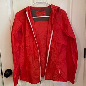 Eddie Bauer lightweight rain jacket